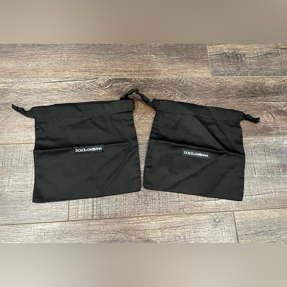 Dolce & Gabbana Black Dust Bag – Drawstring Storage Pouch - Picture 6 of 6